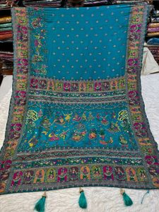 ❣️ Pashmina Silk Saree ❣️