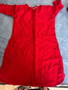 Red Tunic Dress