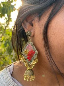 Resin Jhumkas