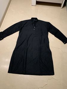 Men’s Black Kurta Pyjama Set