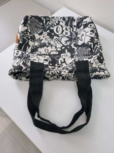 Fastrack Trendy Graffiti Tote Bag