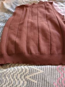Women Knit Sleeveless Top