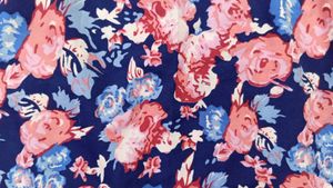 Floral Cold Shoulder Top