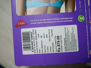 Van Heusen Women Blue Bra with Tag