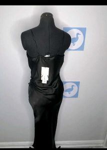 Zara Asymmetric Wrap Slit Midi