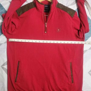 Octave Red Pullover