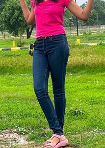 Pink Crop Top