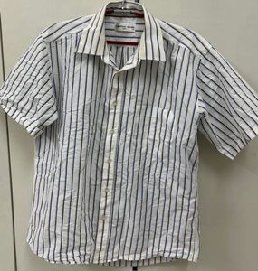 baggy button up shirt