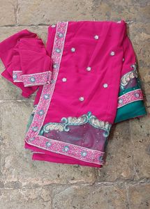 Heavy Ethnic Partywear Saree