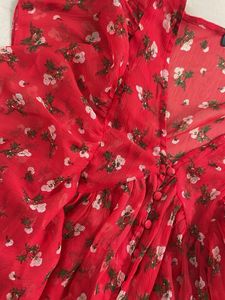 Floral Cute Crop Top