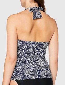 Printed Backless Top