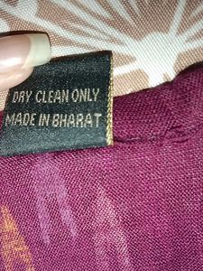 Maroon Embroidered Kurta 💜