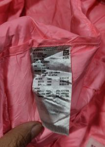 Pink Puffer Sleeveless Jacket
