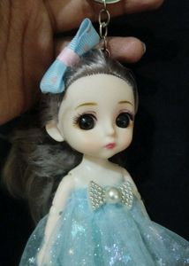Starry Dress Doll Keychain