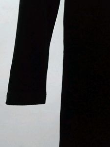 Elegant Black Velvet Dress