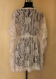 White Lace Kaftan
