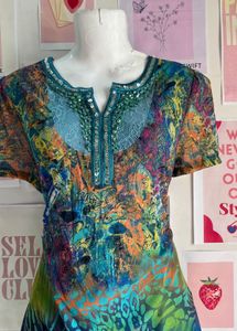 Bedazzled And Sequins Y2K Dress