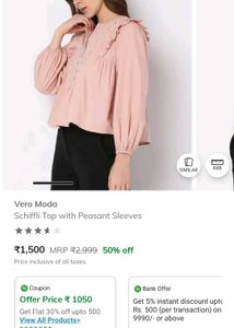Schifli Top By Vero Moda