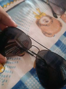 3 Black Daud Glasses (1 Is By Ray Ban)