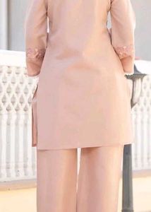 Elegant Mauve Kurta Set