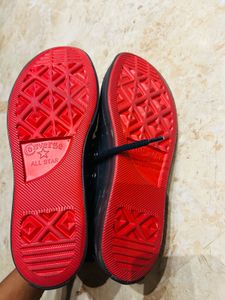 Brand New Blue And Red Converse