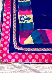 Elegant Blue Saree