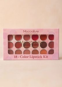 Mocallure 18-Color Lipstick Kit