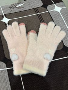 Cute Fuzzy Gloves