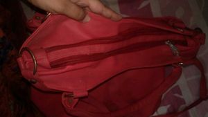 Coral 👜 Large Capacity HandBag Peach Orange Pink