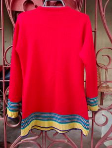 Red Beautiful Sweater