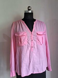 MANGO Pink Top