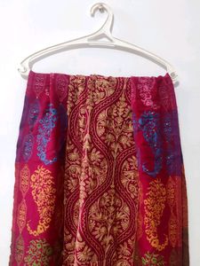 Woolen Shawl/ Stole With Stone Work