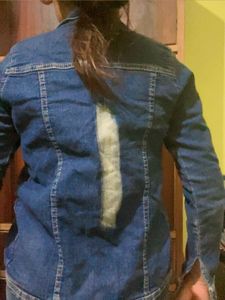 Distressed Denim Jacket