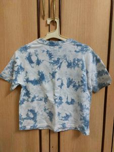 Brand New Blue Tie Dye Top