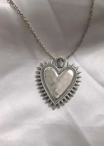Trendy Gothic Sacred Heart Necklace