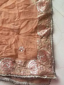Elegant Dupatta With Embroidery