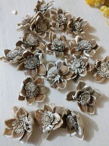Set of 5 Sola Wood Flowers