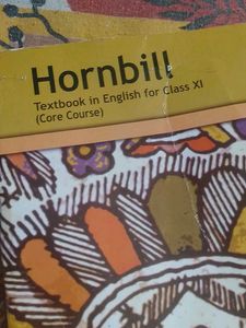 Hornbill Textbook for Class XI