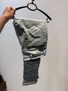 Gray Denim Jeans