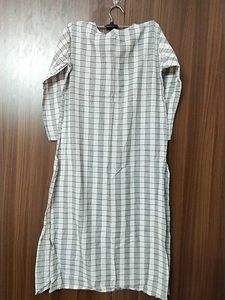 Checkered Kurta
