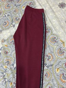 United Colors Of Benetton Burgundy Leggings