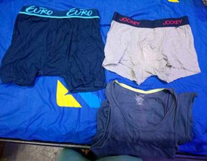 Men's Innerwear Bundle Combo Of 3