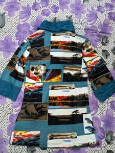 Stylish Multicolour Slim Fit Top