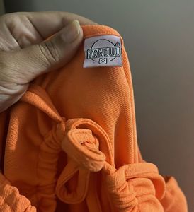 Beautiful Orange Maxi Dress