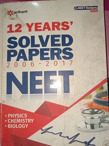 Arihant Neet 12 Years Solved Paper