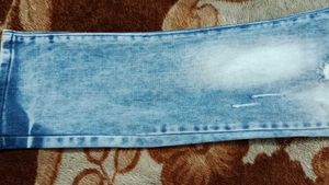 Blue White Stripped Jeans (Unisex)