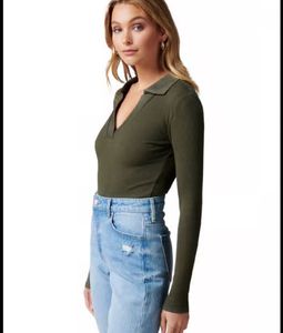 Olive Green Body Suit