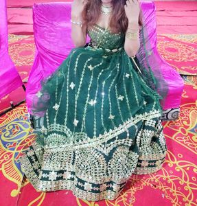 Gorgeous Green Lehenga Choli