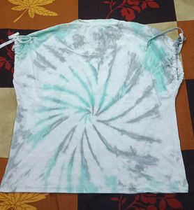 A Tie-Dye White Top