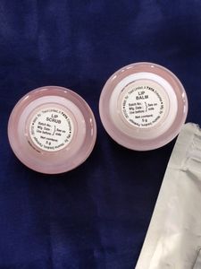 Plum Vanilla Lip Scrub And Balm Combo